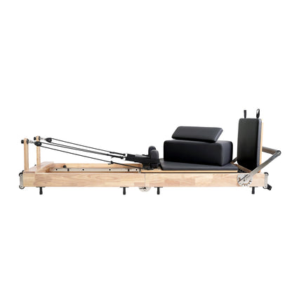 Reformer Pilates Pliable en Chêne – Reformer Pliable de Niveau Studio - Atelier Pilate