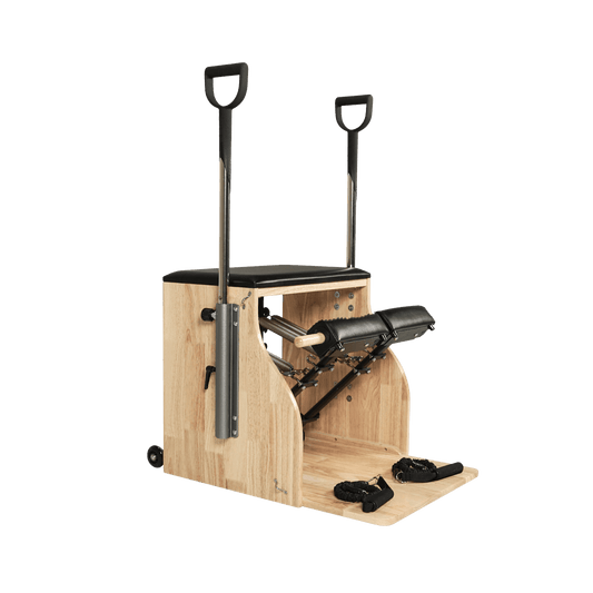 Wunda Chair Pilates en Bois | Résistance Réglable | Usage Studio & Domicile - Atelier Pilate