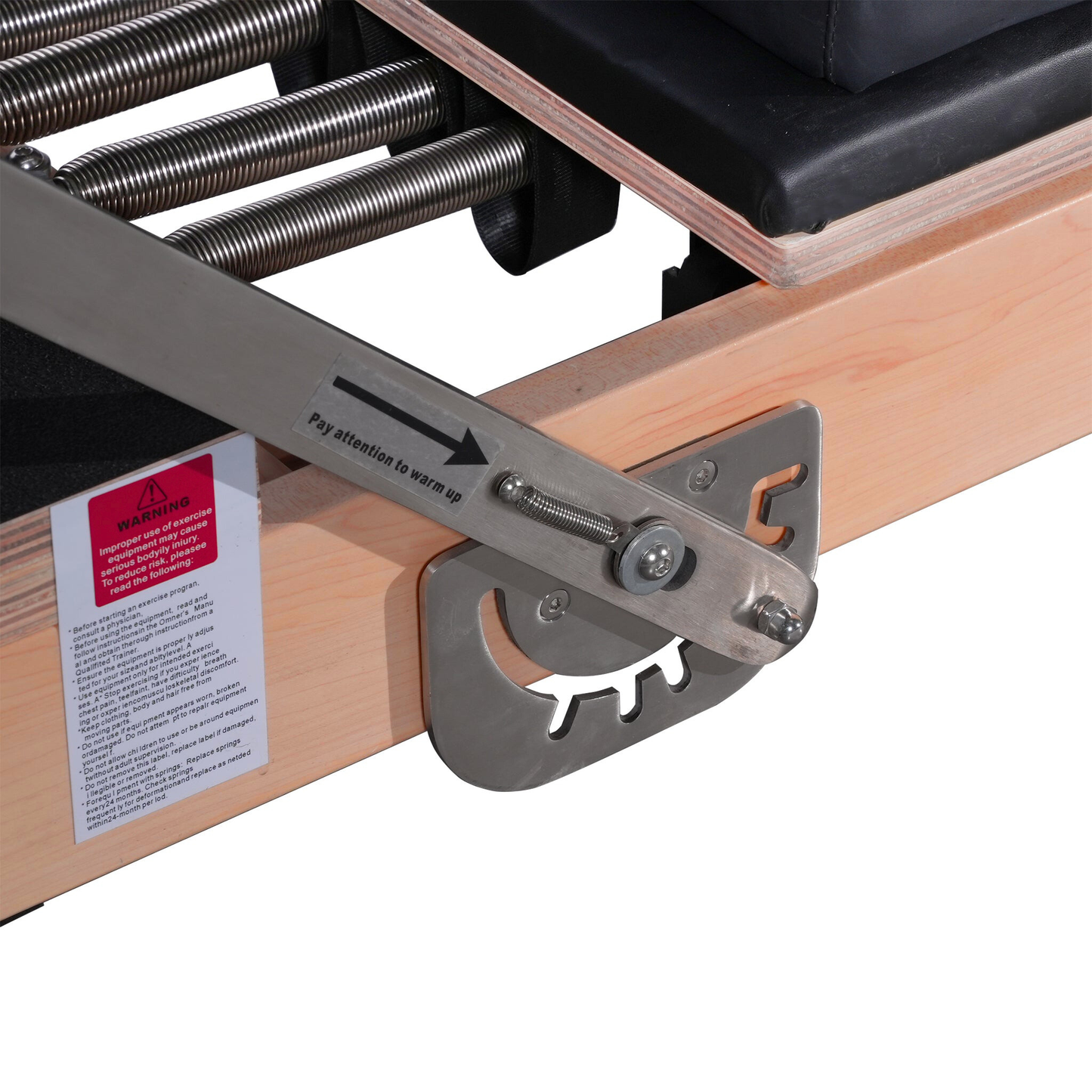 Reformer Pilates Pliable Multifonction - Hauteur réglable | Atelier Pilate