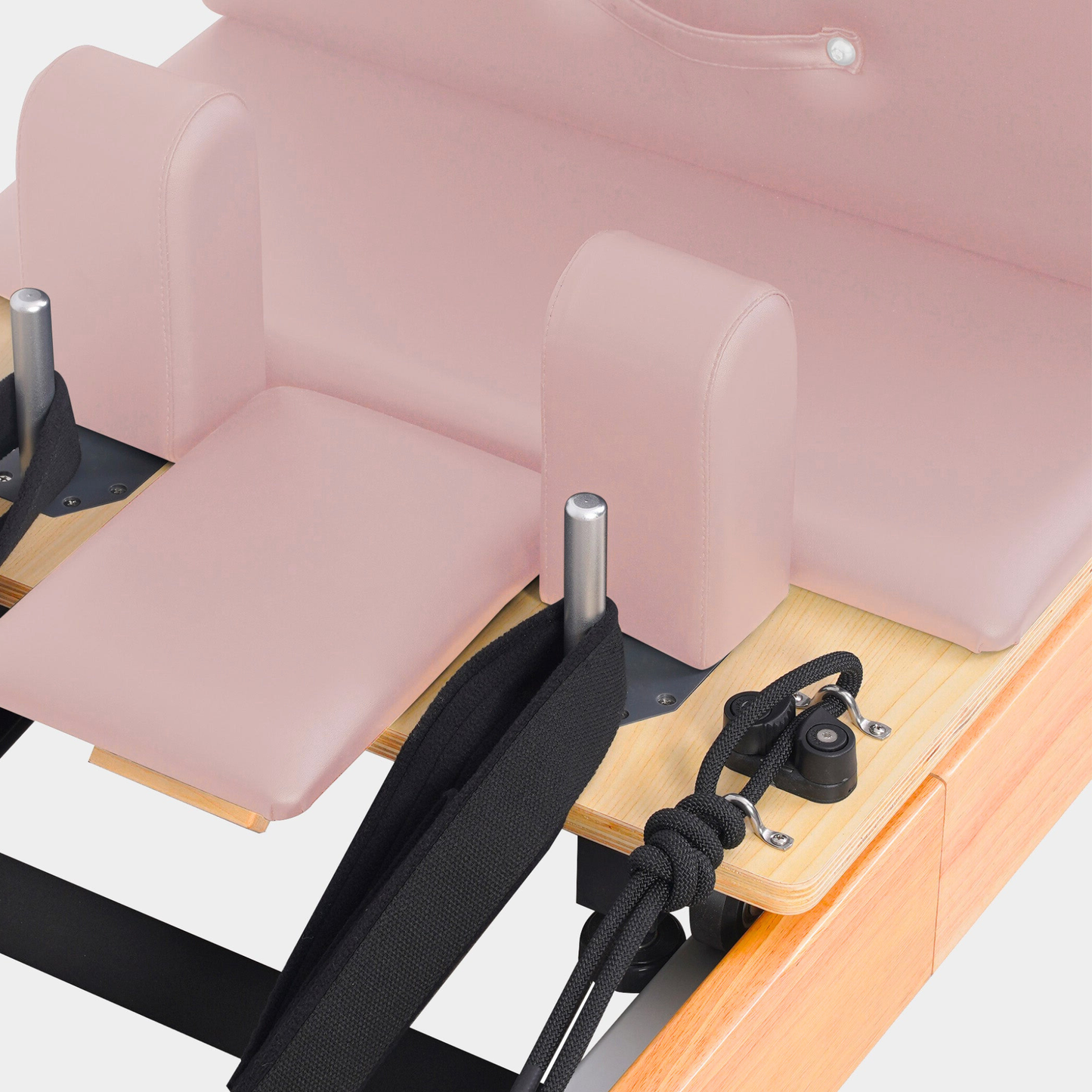 Reformer Pilates Pliable en Chêne – Reformer Pliable de Niveau Studio - Atelier Pilate