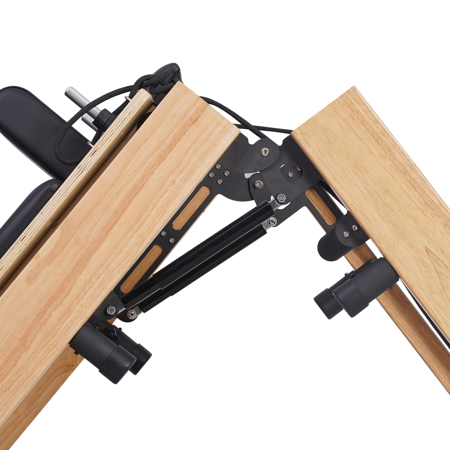 Reformer Pilates Pliable en Chêne – Reformer Pliable de Niveau Studio - Atelier Pilate