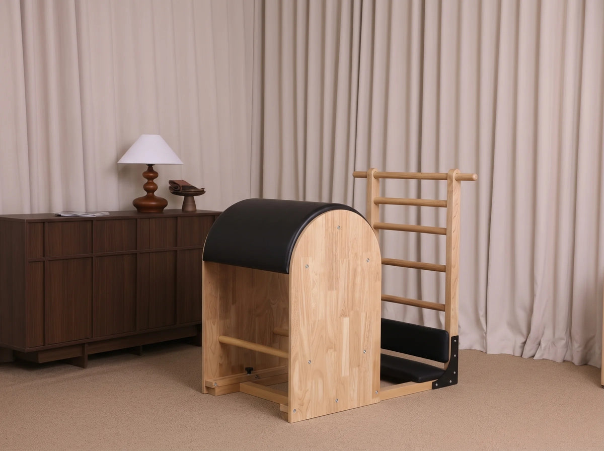 Ladder Barrel Pilates Chêne – Réglable