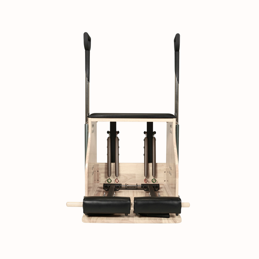 Wunda Chair Pilates en Bois | Résistance Réglable | Usage Studio & Domicile - Atelier Pilate