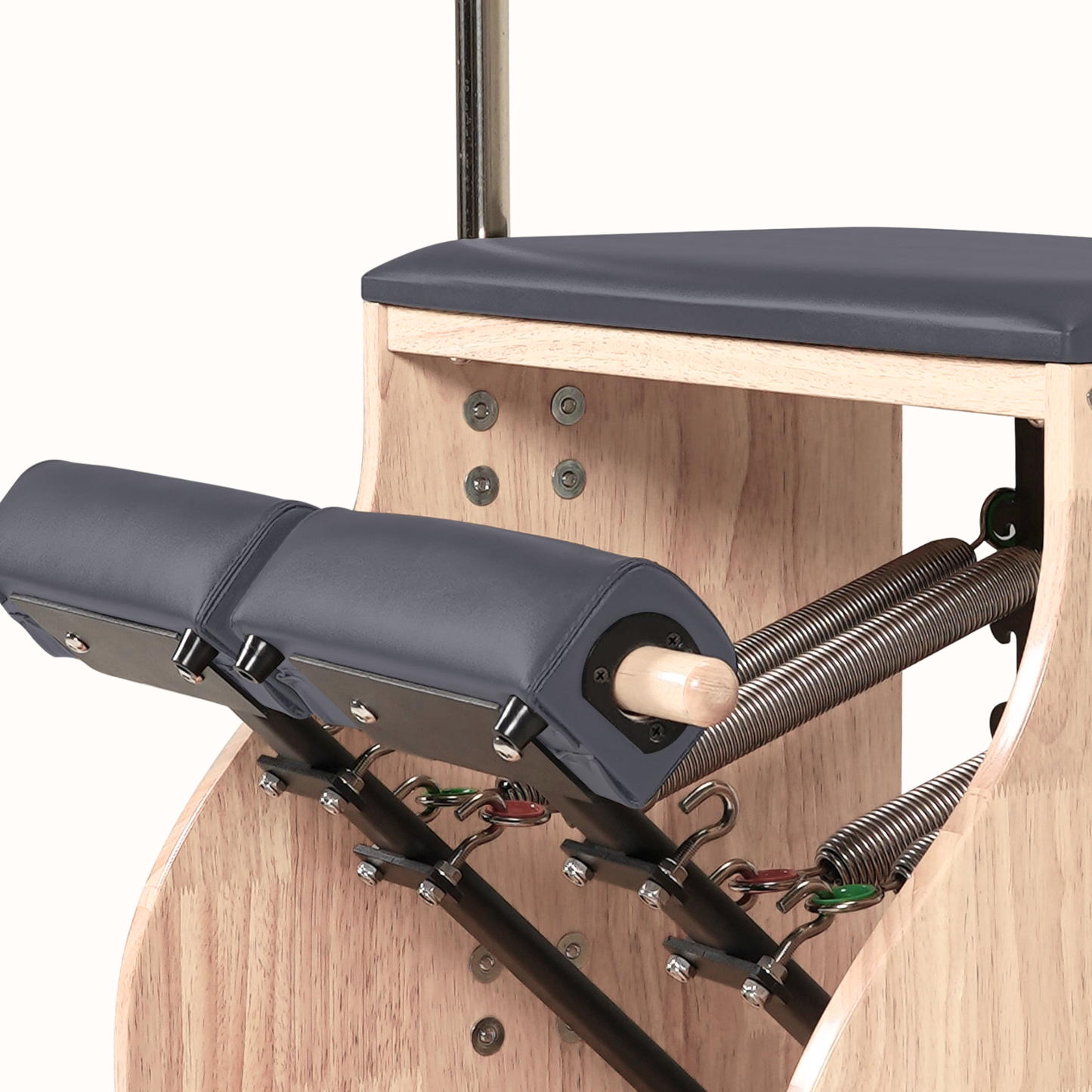 Wunda Chair Pilates en Bois | Résistance Réglable | Usage Studio & Domicile - Atelier Pilate