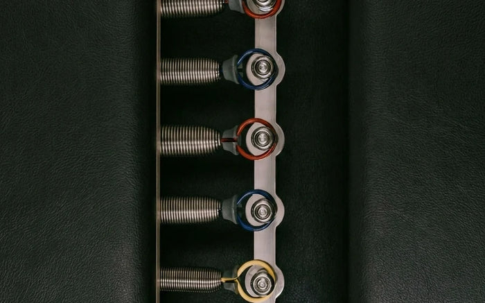 Ressorts calibres codes par couleur du Reformer Maitre Tour