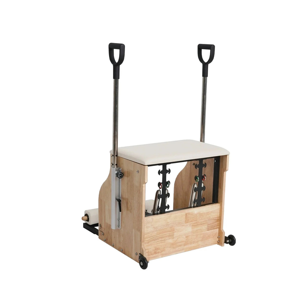 Chaise Wunda Pilates Bois – Résistance Réglable - Atelier Pilate