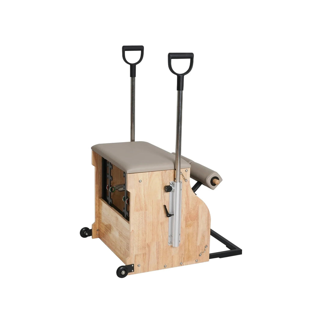 Chaise Wunda Pilates Bois – Résistance Réglable - Atelier Pilate