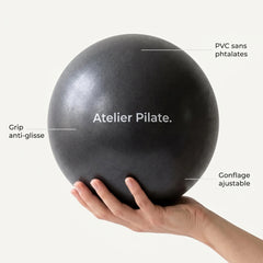 Pack Balle & Anneau Pilates Noirs - Duo Renforcement - Atelier Pilate
