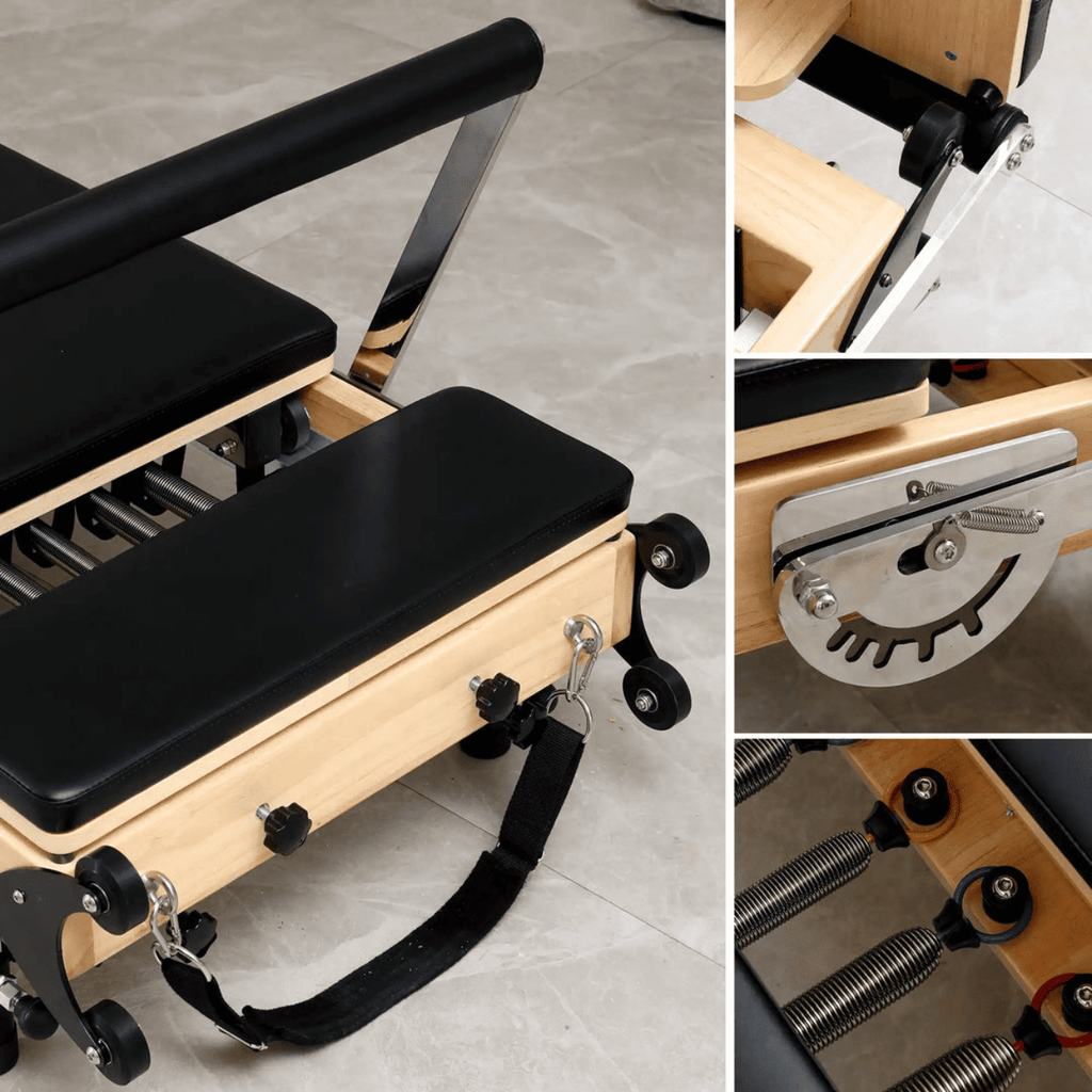 Reformer Cadence - Pliable hauteur réglable - Atelier Pilate