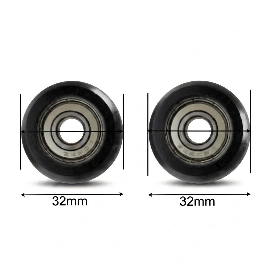 Roulette de chariot de reformer, 32 x 12 mm - Atelier Pilate